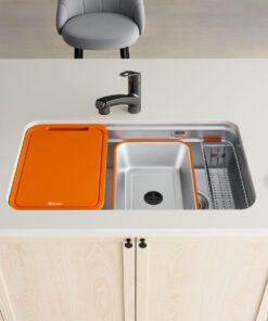 Chậu rửa bát phong cách Nhật Konox Tari Smart 8047