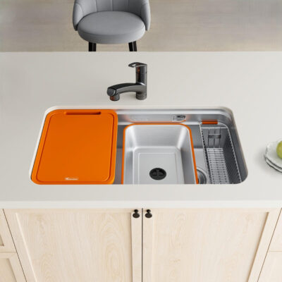 Chậu rửa bát phong cách Nhật Konox Tari Smart 8047