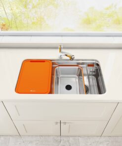 Chậu rửa bát phong cách Nhật Konox R50 TARI 8047SU