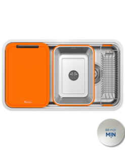 Chậu rửa bát phong cách Nhật Konox R50 TARI 8047SU