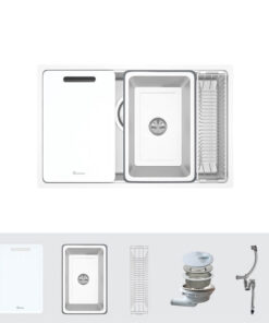 Chậu rửa bát phong cách Nhật Konox TARI 7648SM