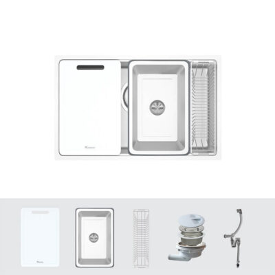 Chậu rửa bát phong cách Nhật Konox TARI 7648SM