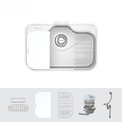 Chậu rửa bát phong cách Nhật Konox TARI 7851SM