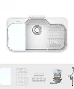 Chậu rửa bát phong cách Nhật Konox TARI 9051SM