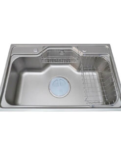 Chậu rửa chén bát 1 hố to kiểu nhật GS11.80