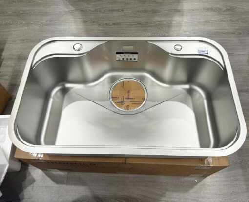 Hình ảnh chậu rửa bát 1 hộc inox SUS304 EUROGOLD EUC88050GE