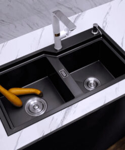 Chậu rửa bát 2 hố NOBINOX LUMIA NJ513B