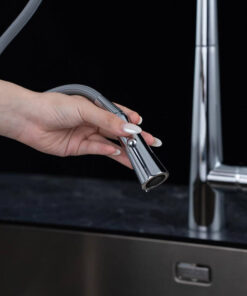 Vòi rửa bát dây rút NOBINOX LOTUS 640