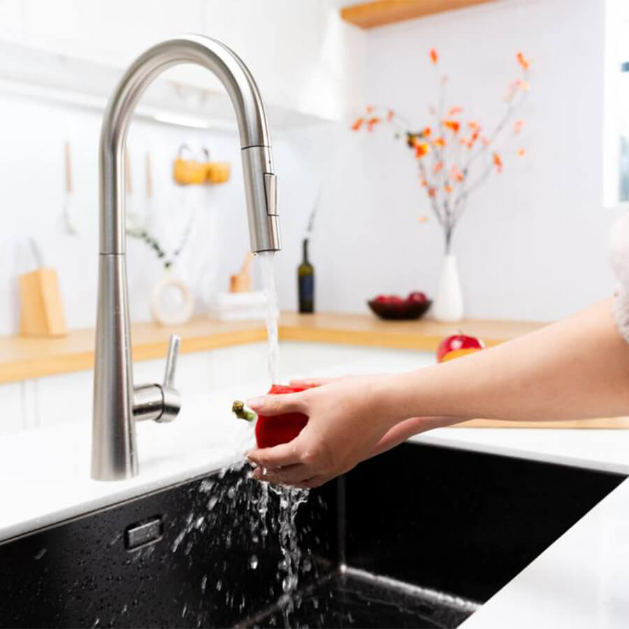 Vòi rửa bát dây rút NOBINOX WINTO NX501 Vòi rửa bát dây rút NOBINOX WINTO NX501