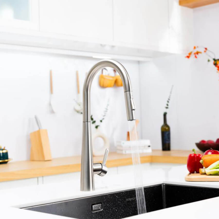 Vòi rửa bát dây rút NOBINOX WINTO NX501 Vòi rửa bát dây rút NOBINOX WINTO NX501