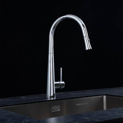 Vòi rửa bát dây rút NOBINOX LOTUS 640