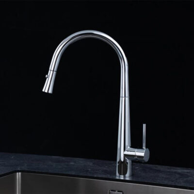 Vòi rửa bát dây rút NOBINOX LOTUS 640