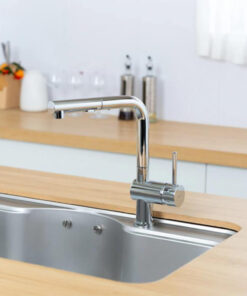 Vòi rửa bát dây rút NOBINOX BIANCO NX600