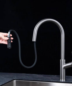 Vòi rửa bát dây rút NOBINOX FORTE NX887