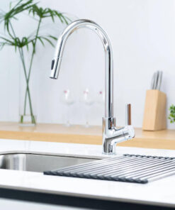 Vòi rửa bát dây rút NOBINOX LOFT NX533