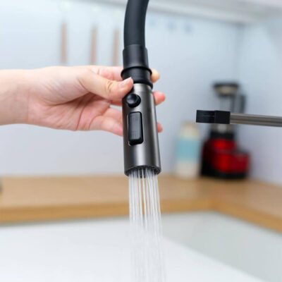 Vòi rửa bát thân mềm NOBINOX ALTO NX560