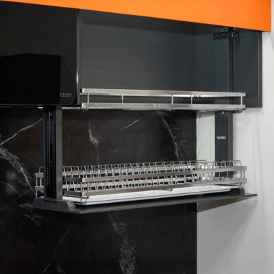 Giá bát đĩa nâng hạ điện Garis GL06LP