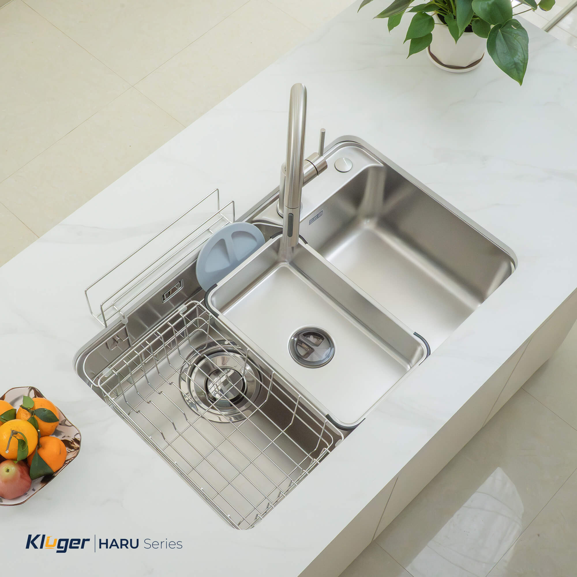 Chậu rửa bát Kluger KH8050ST Plus