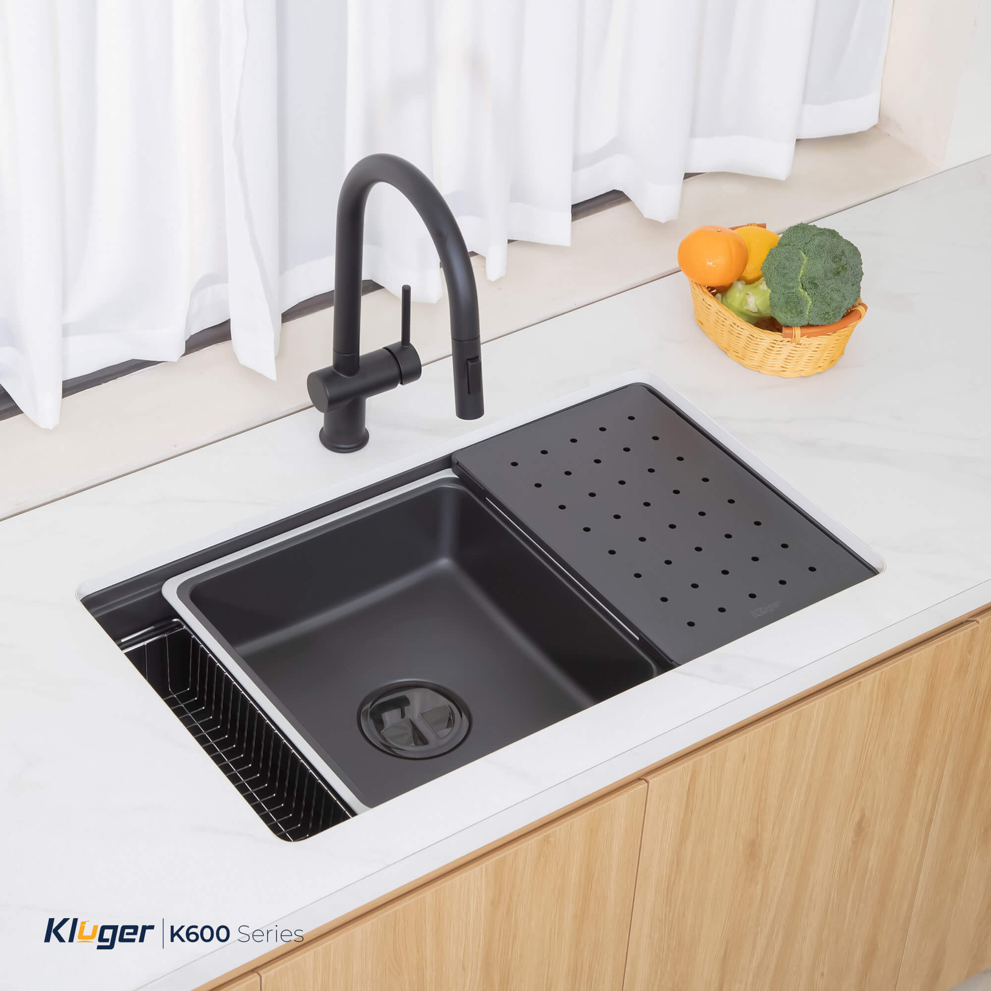 Chậu rửa bát Kluger KG7644FB Chậu rửa bát Kluger KG7644FB