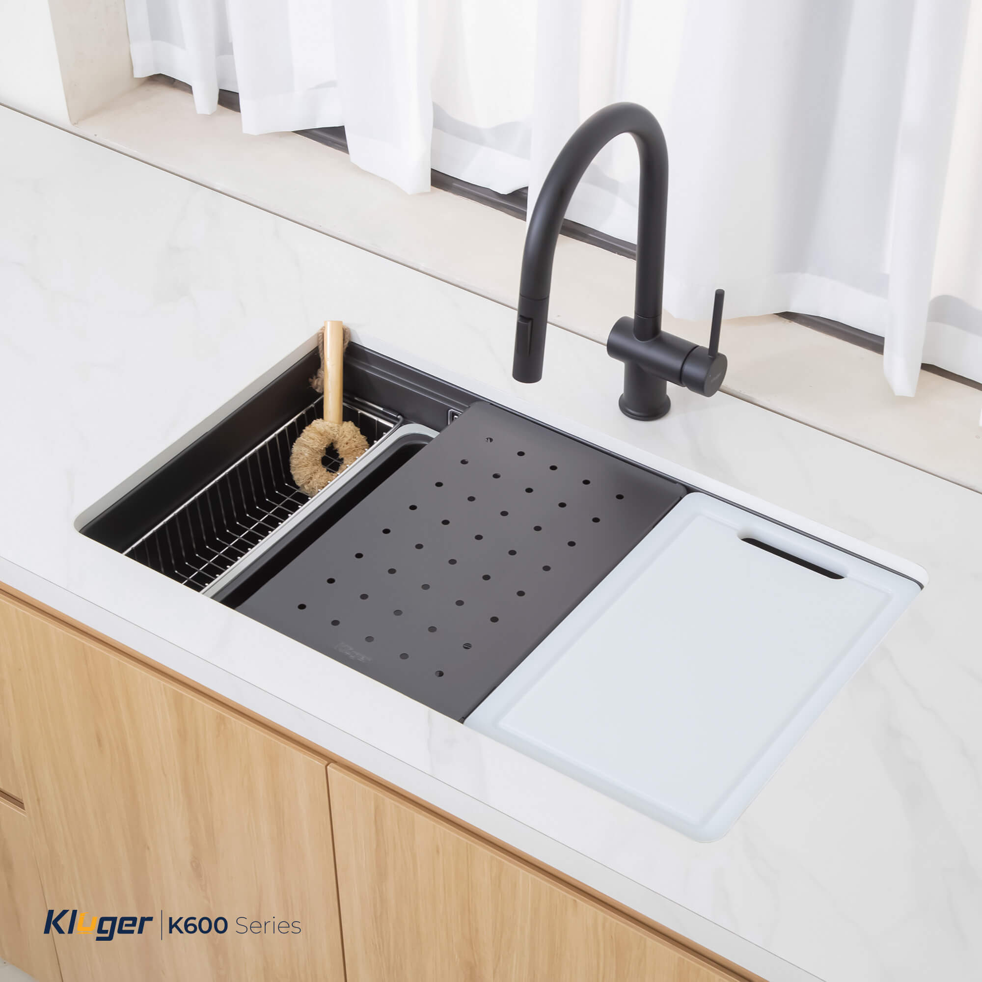 Chậu rửa bát Kluger KG7644FB