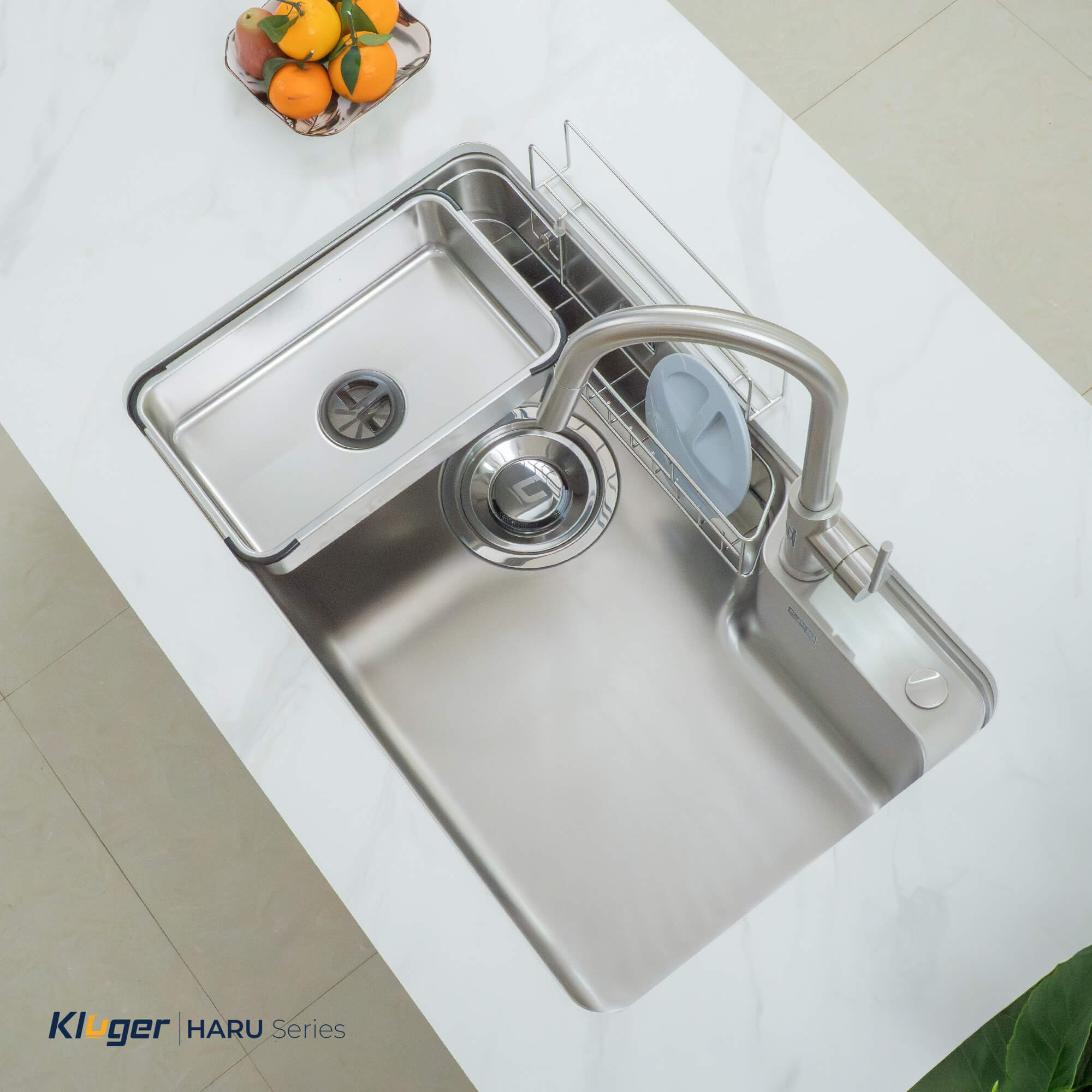 Chậu rửa bát Kluger KH8050ST Plus