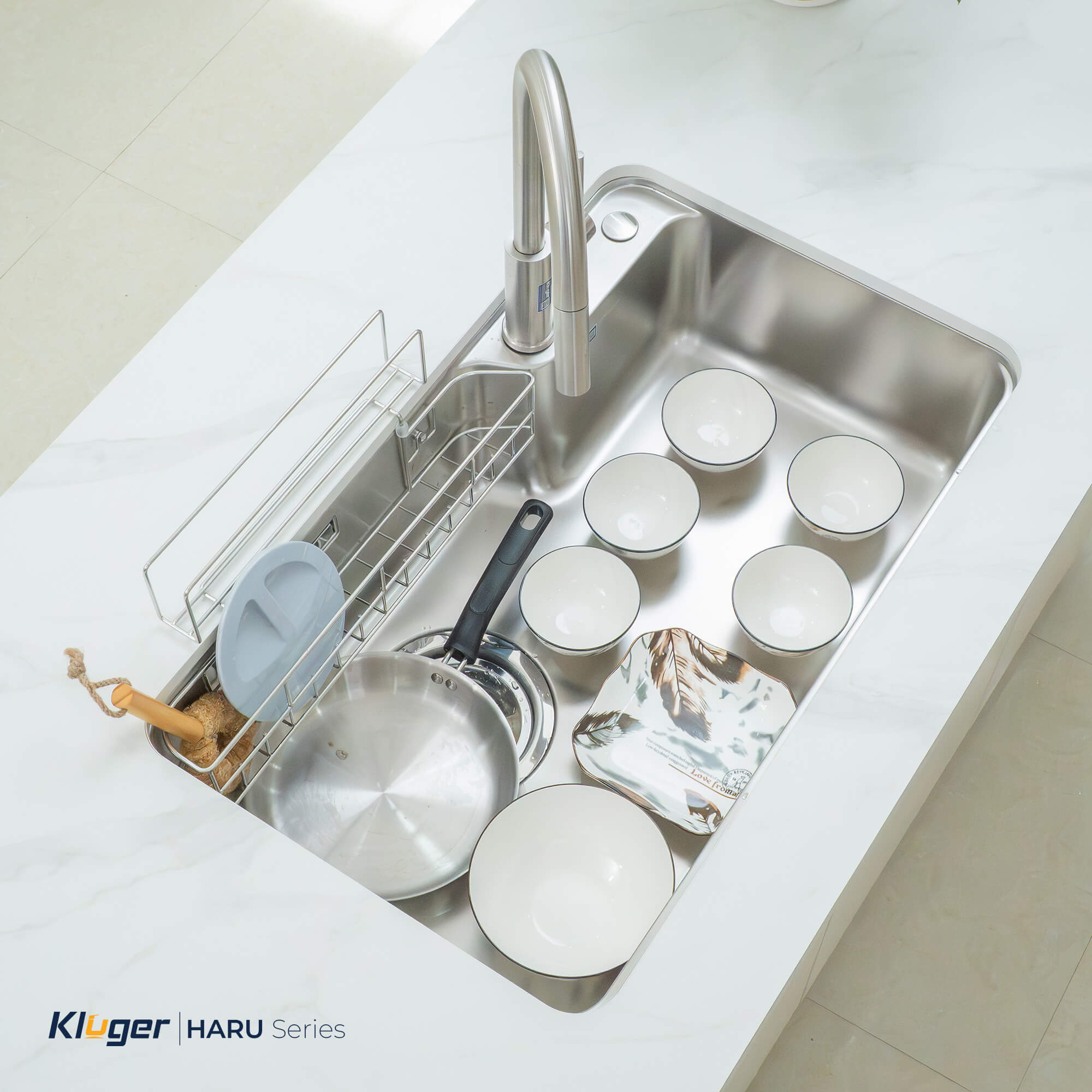 Chậu rửa bát Kluger KH8050ST Plus